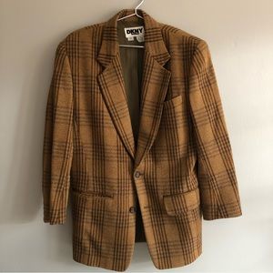 Vintage Donna Karen Wool Blazer Jacket
